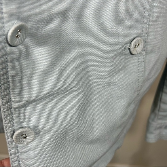 Eileen Fisher Blue Cotton Jacket, size XL - Picture 4 of 6